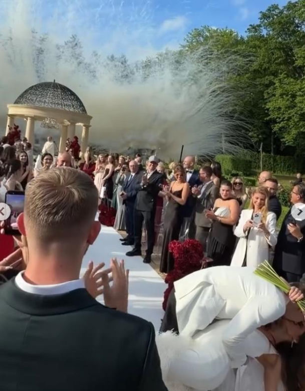 Tak hulały gwiazdy na weselu Darii Sytej i Igora Grobelnego. Szampan lał się strumieniami!