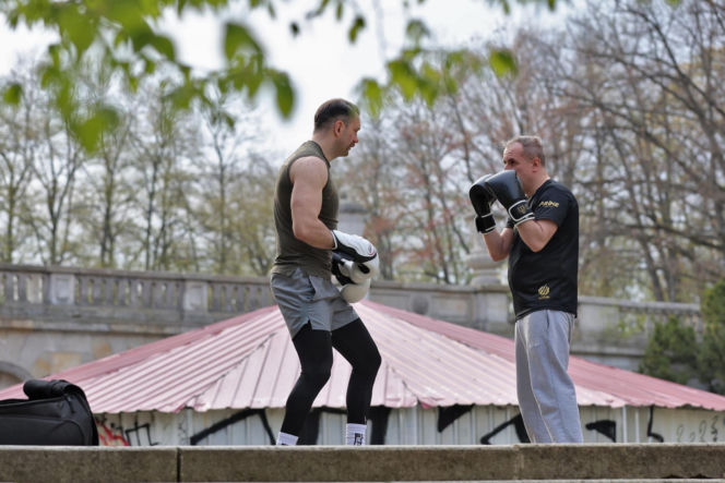 Łukasz Mejza uczył boksu pod chmurką Przemysława Czarneckiego
