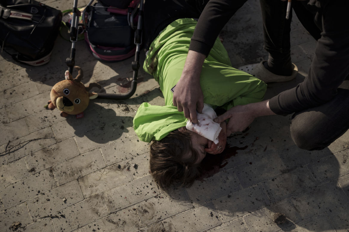 Ukraina. Ostrzał rakietowy miasta Charków