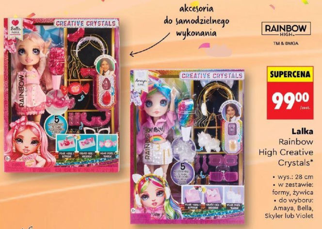 Lalka Rainbow High w Biedronce