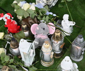 Zakatowany aniołek odszedł do nieba