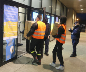 Tak wygląda pomoc Ukraińcom na Torwarze