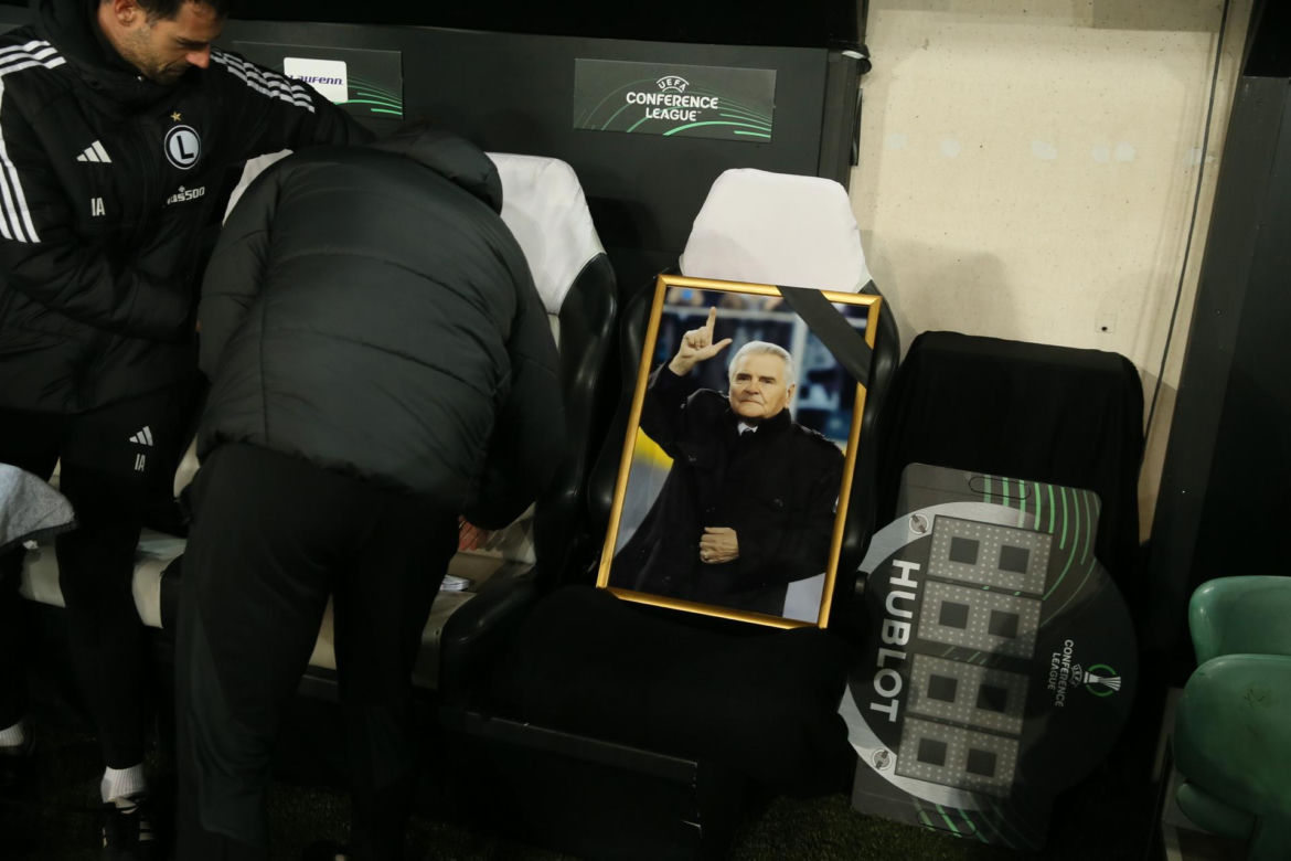 Legia - Lugano pożegnanie Brychczego