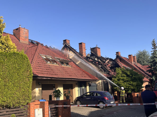 Pożar w Przecławiu