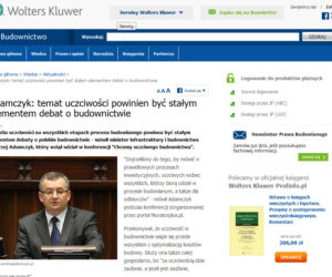 Chcemy uczciwego budownictwa - konferencja serwisu Muratorplus.pl