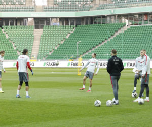 Trening reprezentacji Polski w Warszawie