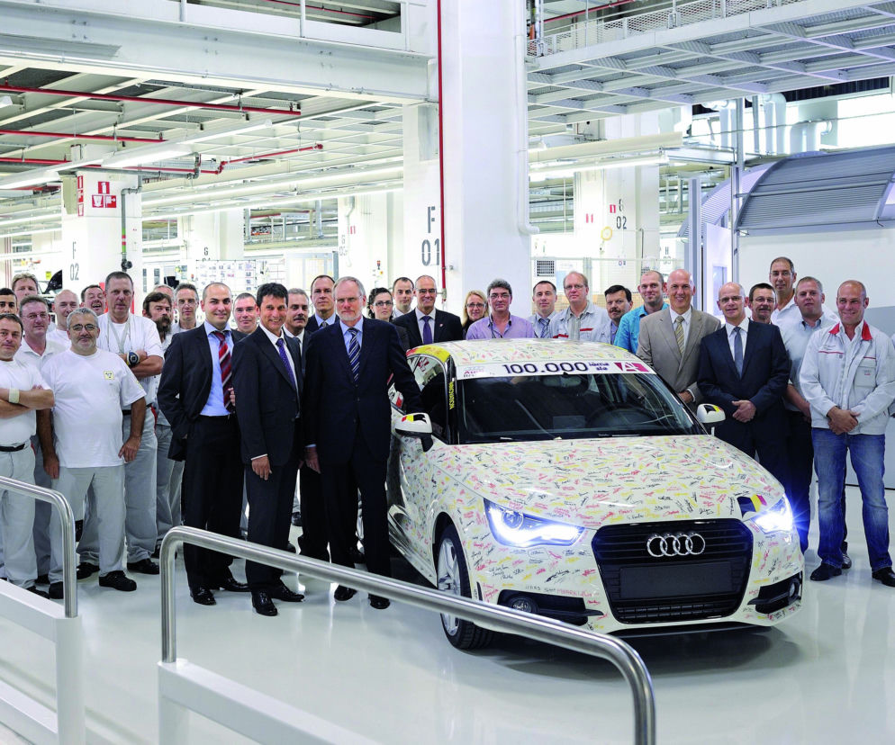 Audi A1 - 100 tys. auto zjechało z taśmy w Brukseli
