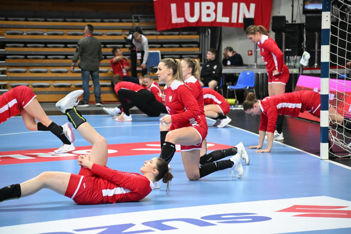 Mecz piłki ręcznej Polska-Kosowo w Zielonej Górze