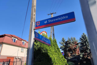 Zniszczone przez ciężarówki rondo na skrzyżowaniu ulic Starowiejskiej, Mazura i Geodetów w Siedlcach zostanie wyremontowane