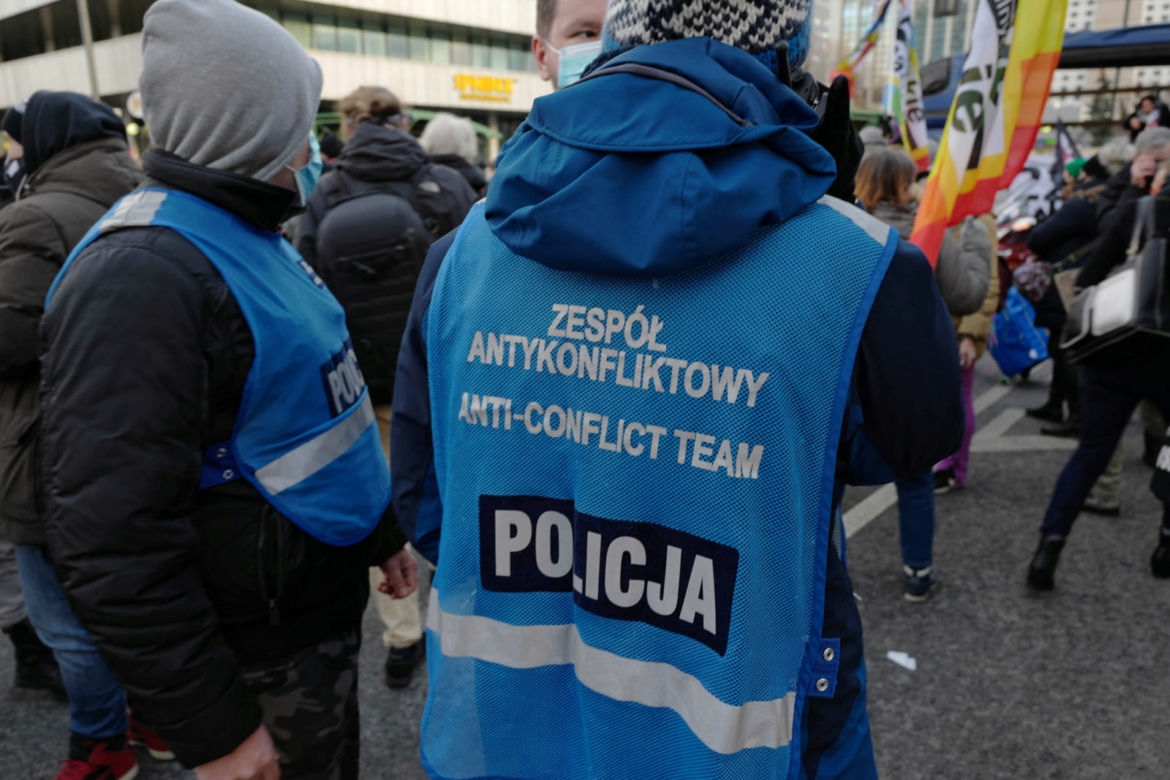 Strajk w Warszawie 8.03.2021