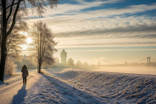 Piątek 19 grudnia w Grudziądzu. Czy to już zwiastun prawdziwej zimy?