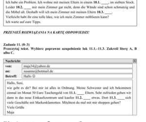 EGZAMIN GIMNAZJALNY 2014 NIEMIECKI: ARKUSZE, ODPOWIEDZI, ROZWIĄZANIA