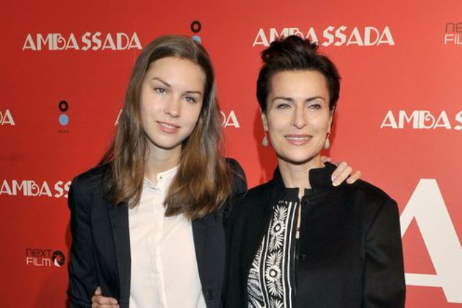 Danuta Stenka z córką Pauliną