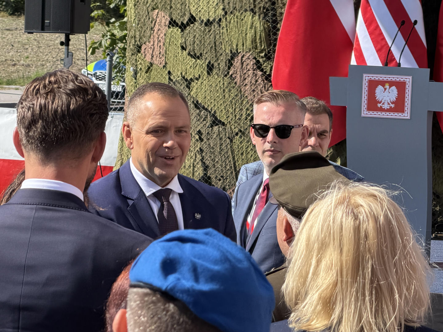 Karol Nawrocki w Olesznie