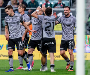Śląsk Wrocław - Lech Poznań: Zdjęcia kibiców i zawodników z meczu 10. kolejki sezonu 2026/27 PKO BP Ekstraklasy