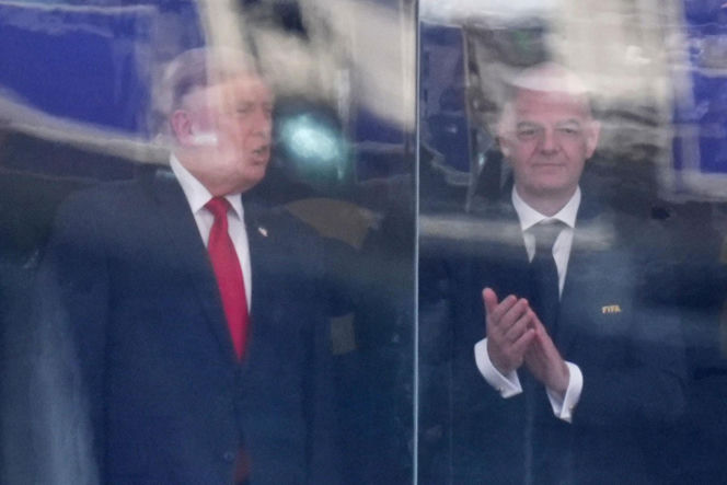 Donald Trump na stadionie podczas finału Mistrzostw Świata FIFA 2026