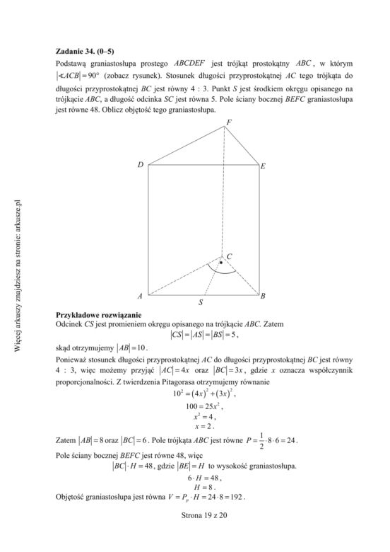 Matura próbna 2020 matematyka. Mamy odpowiedzi! Sprawdź, jak Ci poszło