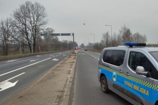 Czołowe zderzenie pojazdów na DK44