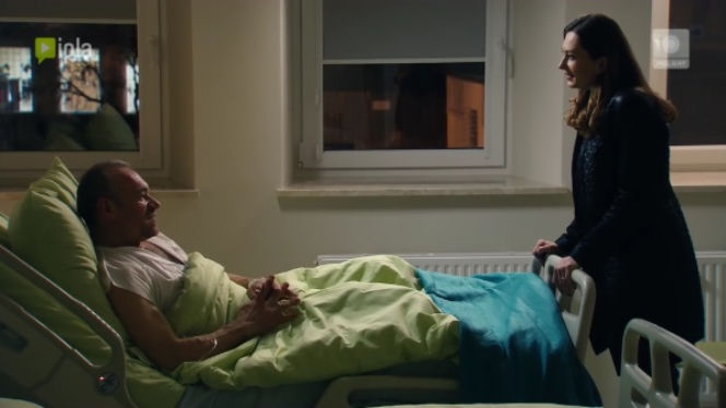 Przyjaciółki 7 sezon odc. 75. Jerzy (Mariusz Bonaszewski), Zuza (Anita Sokołowska)