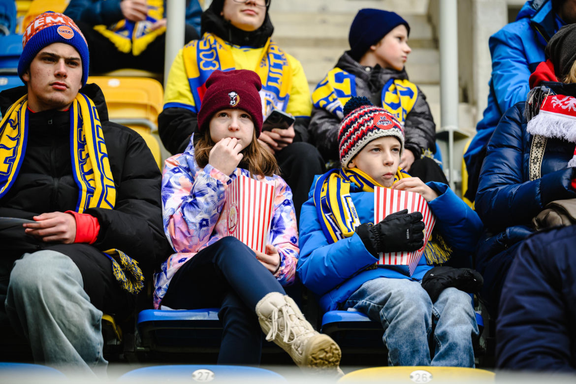 Arka Gdynia - GKS Katowice: Zdjęcia kibiców z meczu 22. kolejki PKO BP Ekstraklasy