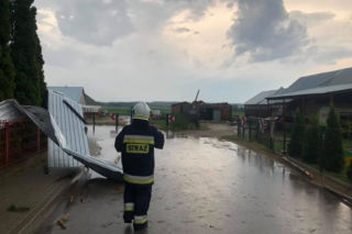 Burze na Podlasiu. Blisko 130 interwencji strażaków w regionie [ZDJĘCIA]