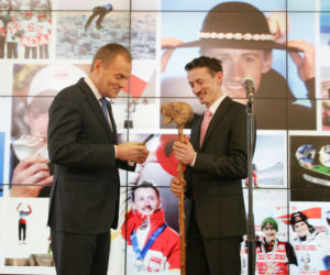 Adam Małysz, Donald Tusk