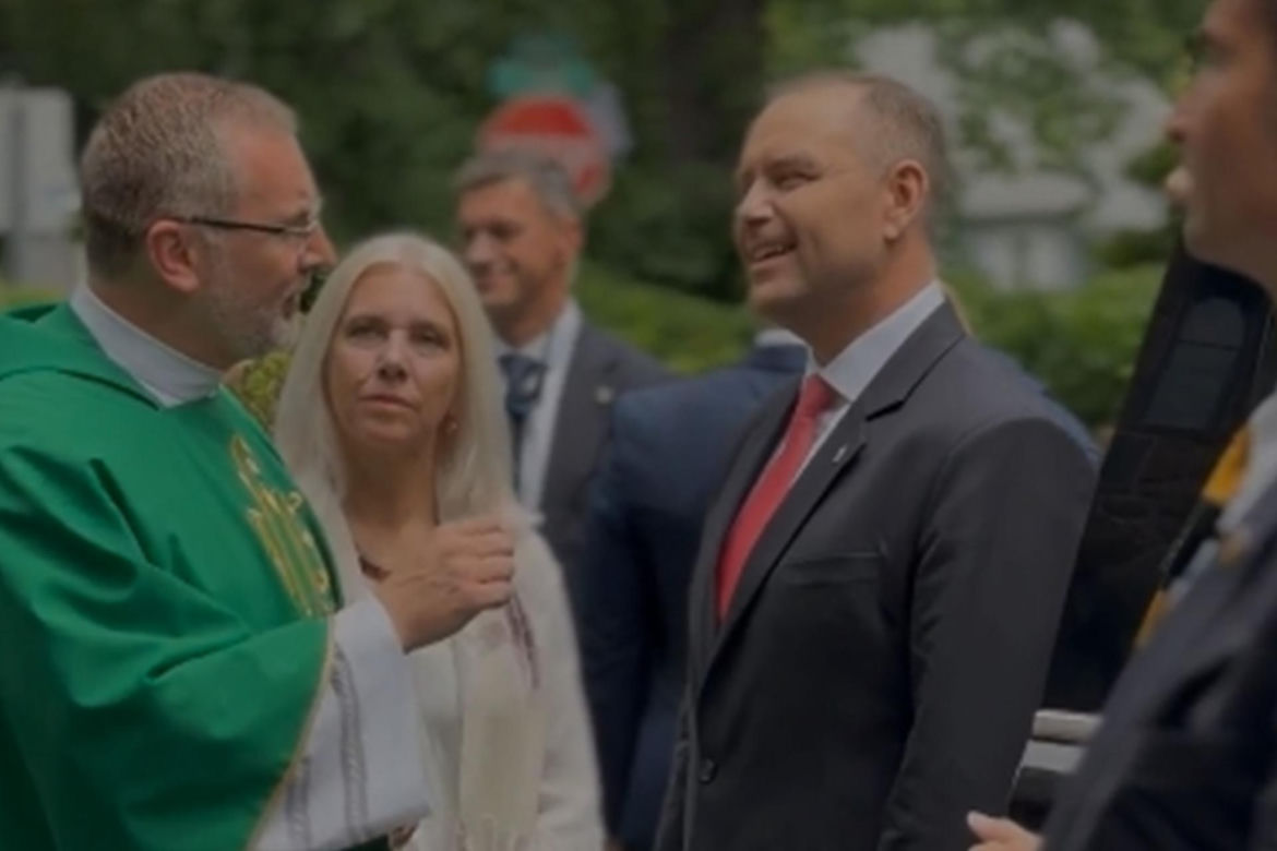 Prezydent Karol Nawrocki uczestniczył w mszy w polskim kościele w Silver Spring w stanie Maryland
