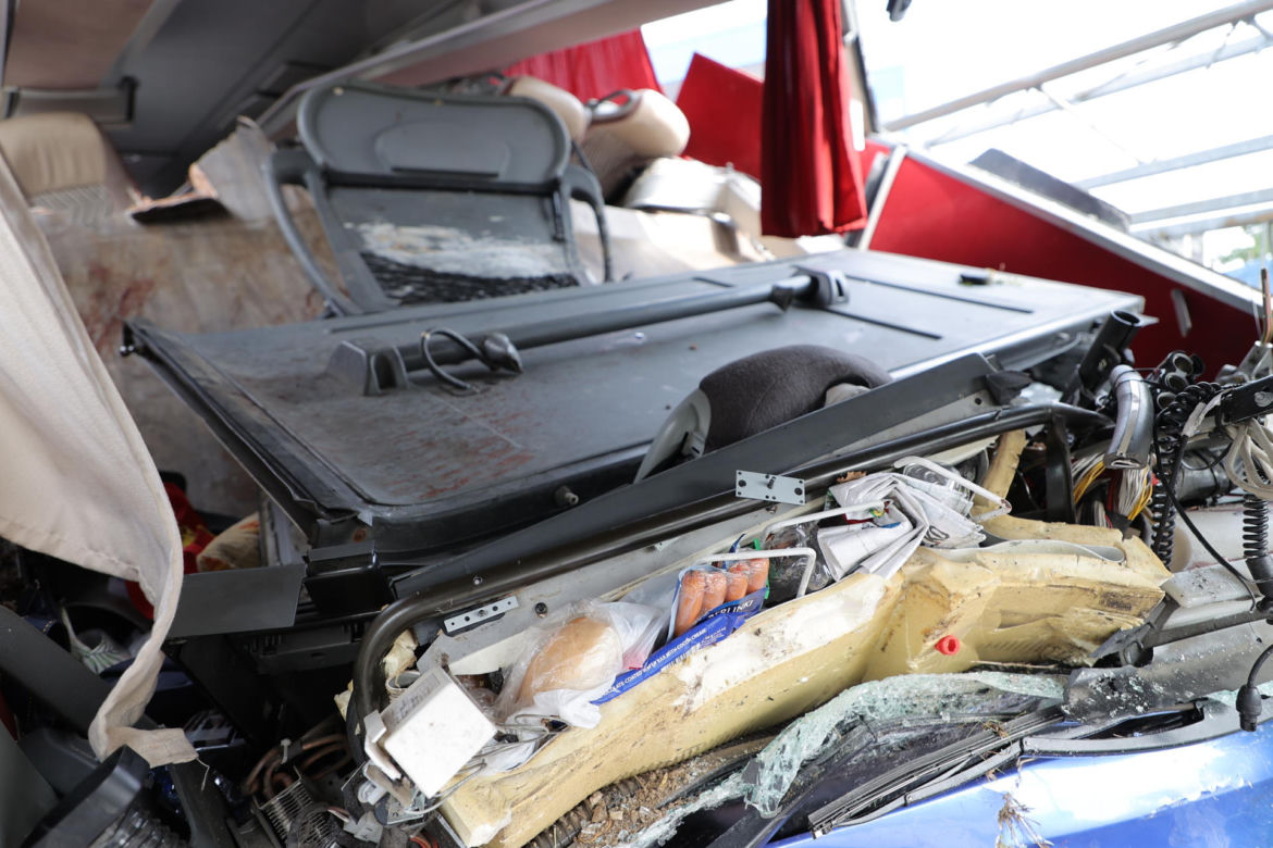 Szokujące zdjęcia z wypadku polskiego autokaru w Chorwacji
