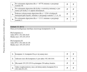 Matura 2020: Informatyka. Poziom ROZSZERZONY. ARKUSZ CKE