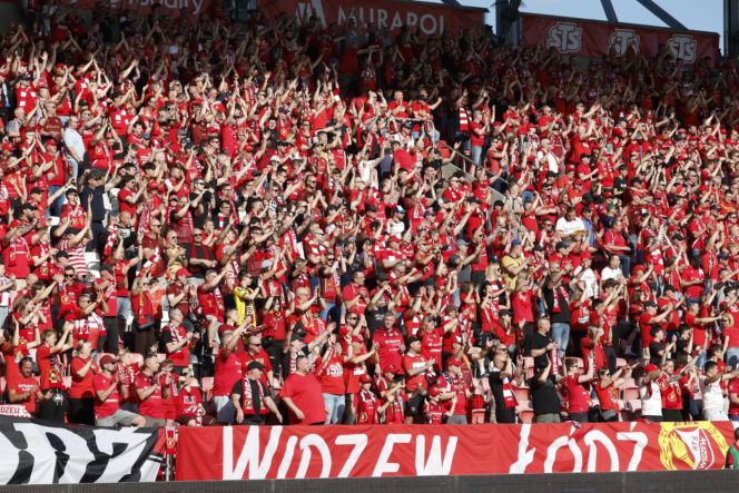 Widzew Łódź - Piast Gliwice: Zdjęcia kibiców i zawodników z meczu 34. kolejki PKO BP Ekstraklasy