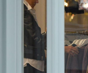 Anna Lewandowska z koleżankami na zakupach