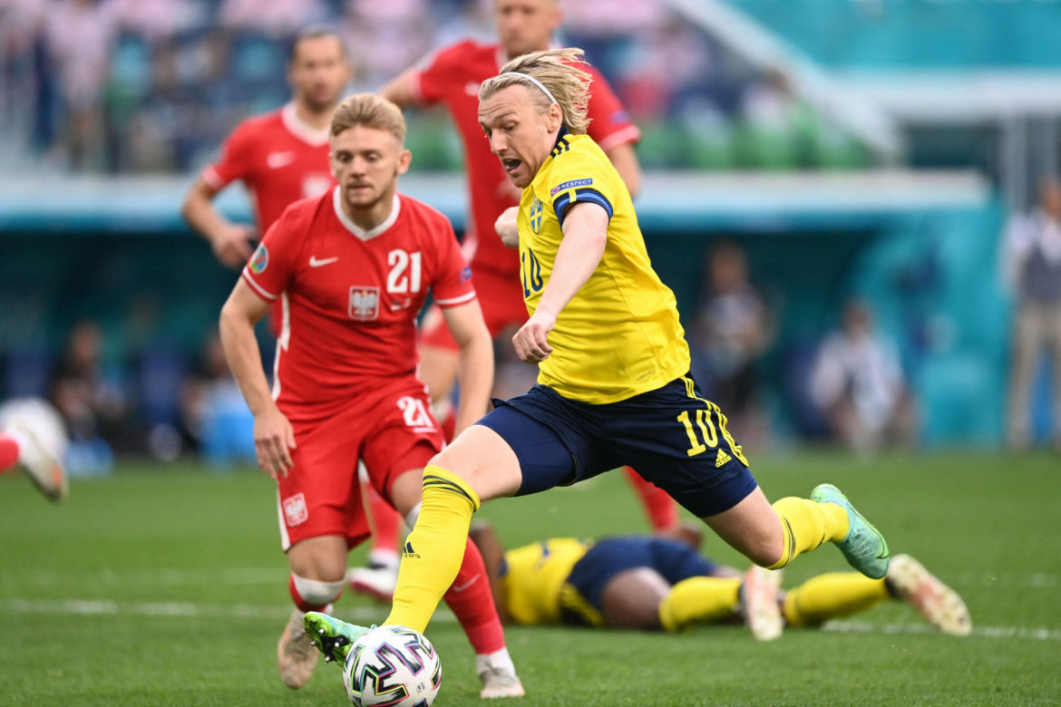 Polska - Szwecja na Euro 2020 [ZDJĘCIA z Petersburga]