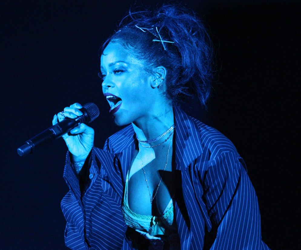Rihanna na stadionie