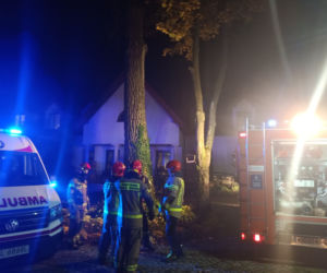 Pożar w Siennicy. Nie żyje dwóch pensjonariuszy domu opieki