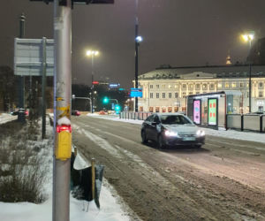 Zimowe utrudnienia w Warszawie