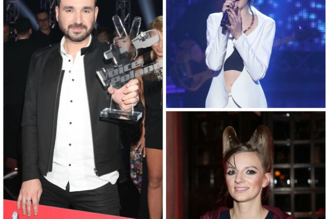Mateusz Ziółko, Sarsa i Natalia Nykiel - uczestnicy The Voice