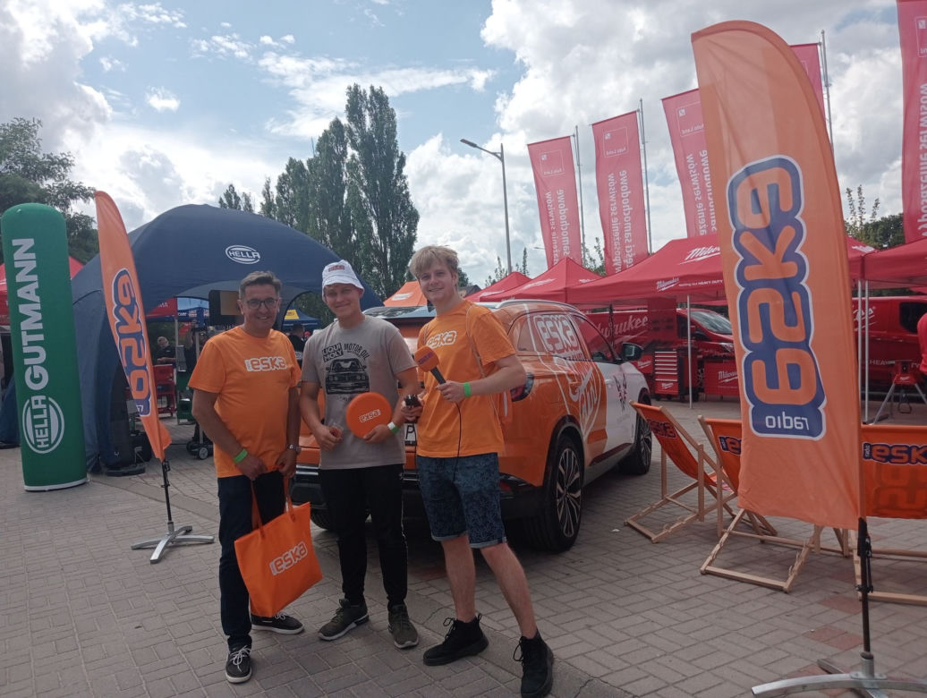 Eska Summer City Olsztyn. Wizyta w Auto Land