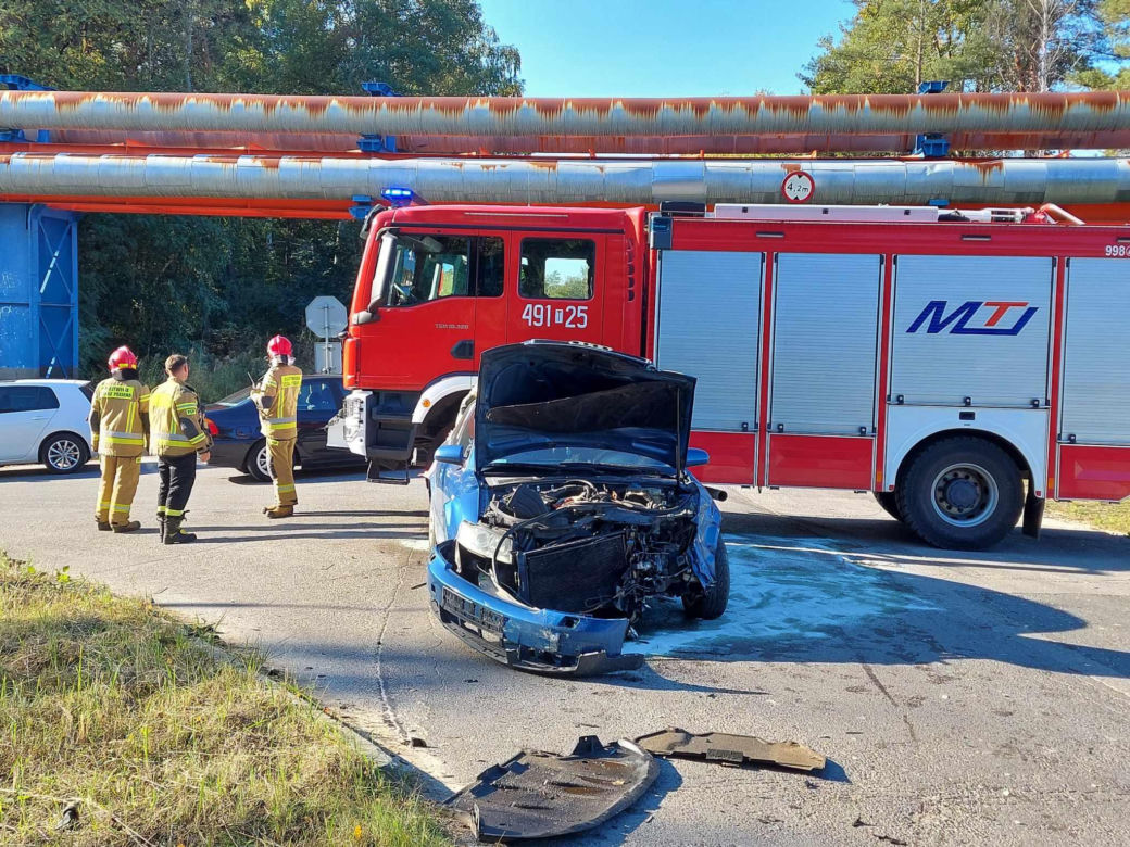 Wypadek na terenie SSE Starachowice
