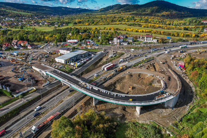 Budowa węzła Myślenice