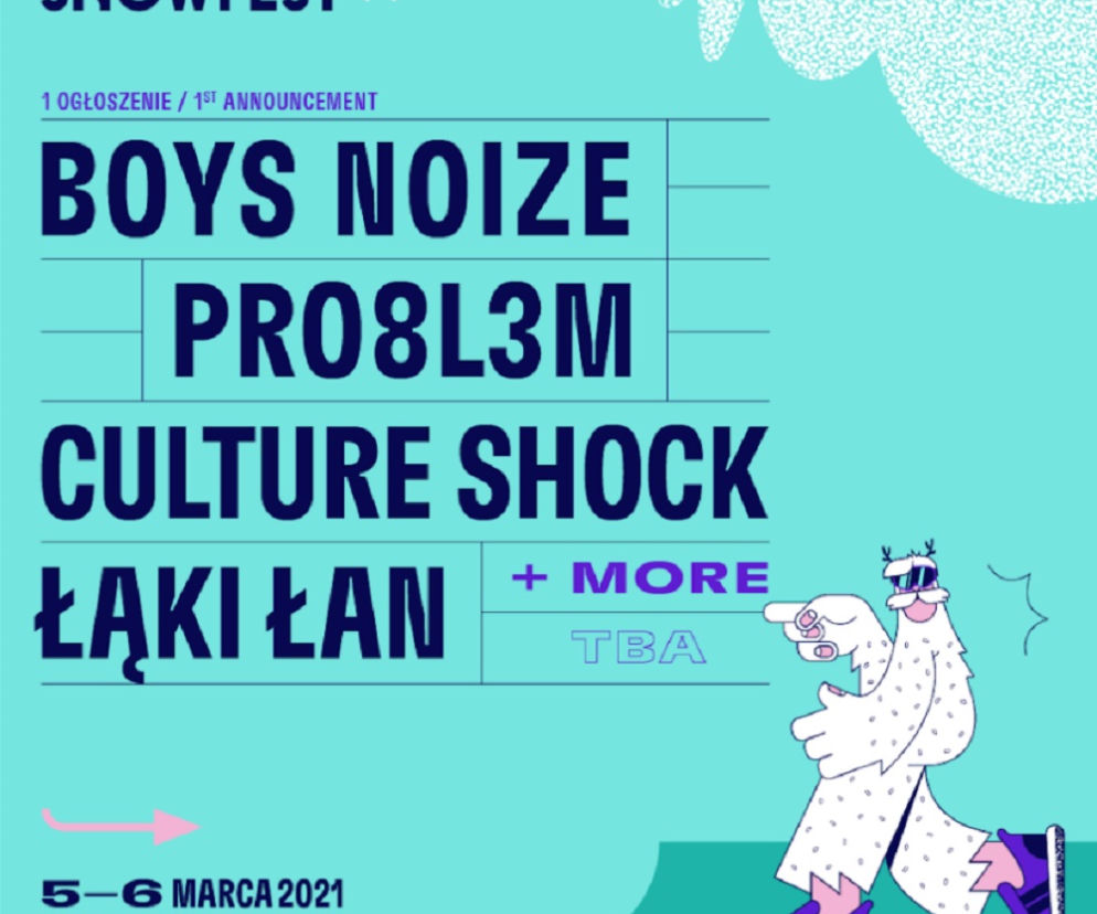 Znamy pierwszych artystów, którzy wystąpią  na SnowFest 2021!