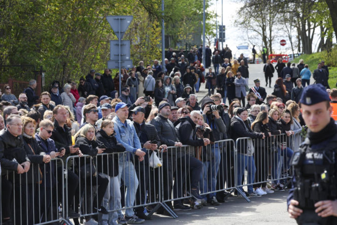 Politycy na pogrzebie Łukasza Litewki