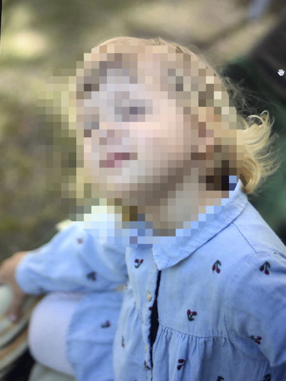 Widok grobu Zuzi łamie serce