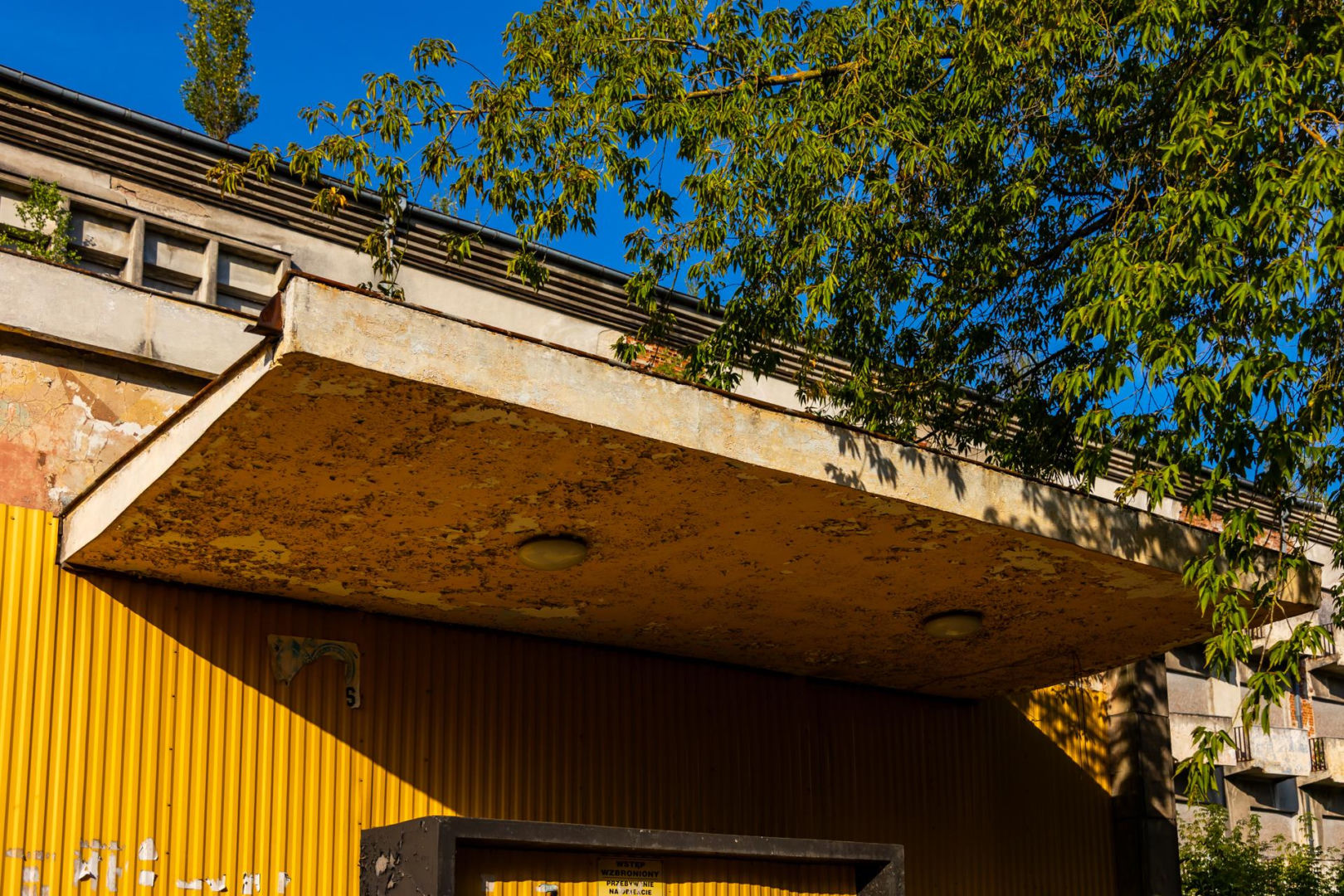 Opuszczone sanatorium wojskowe Wiarus w Ciechocinku
