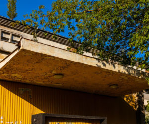 Opuszczone sanatorium wojskowe Wiarus w Ciechocinku