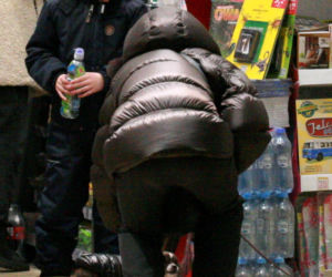 Marta Kaczyńska z synem na spacerze