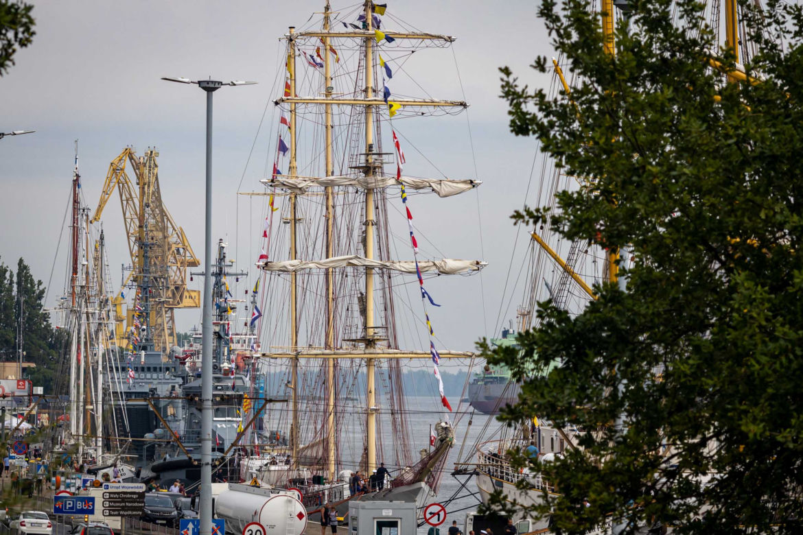 Żagle 2022 w Szczecinie - dzień pierwszy