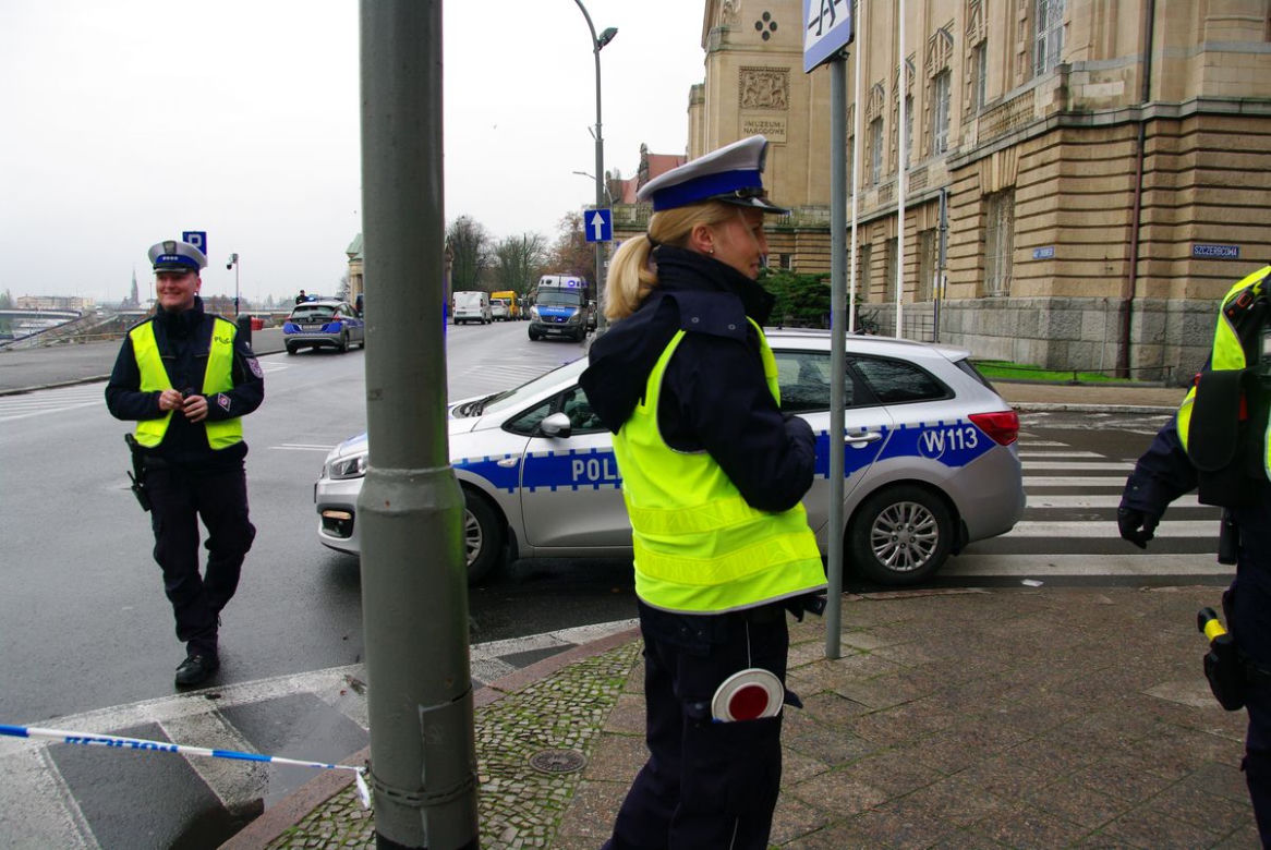 Ewakuacja Zachodniopomorskiego Urzędu Wojewódzkiego w Szczecinie