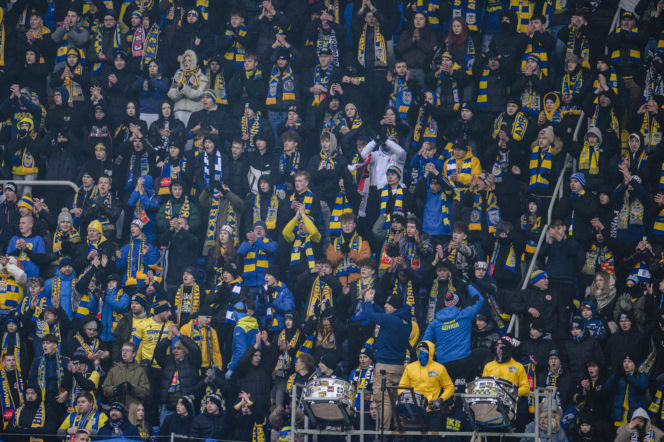 Arka Gdynia - Legia Warszawa: Zdjęcia kibiców z meczu 20. kolejki PKO BP Ekstraklasy