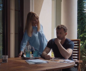 M jak miłość odc. 1600. Bartek (Arkadiusz Smoleński), Olga Jaszewska (Małgorzata Lewińska)