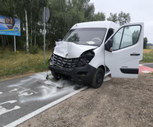 Wypadek na obwodnicy Święciechowy